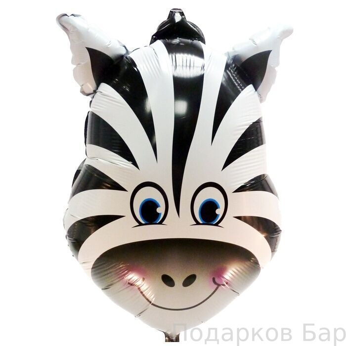 Голова зебры большая